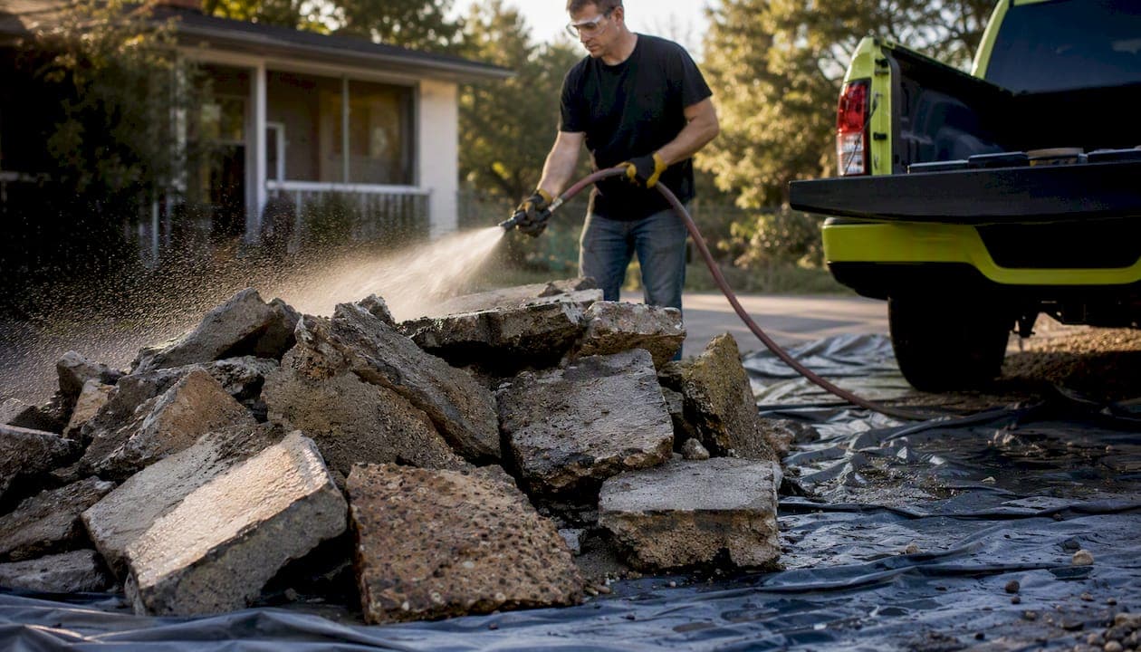 Concrete Disposal: Recycle-First Options for Homeowners