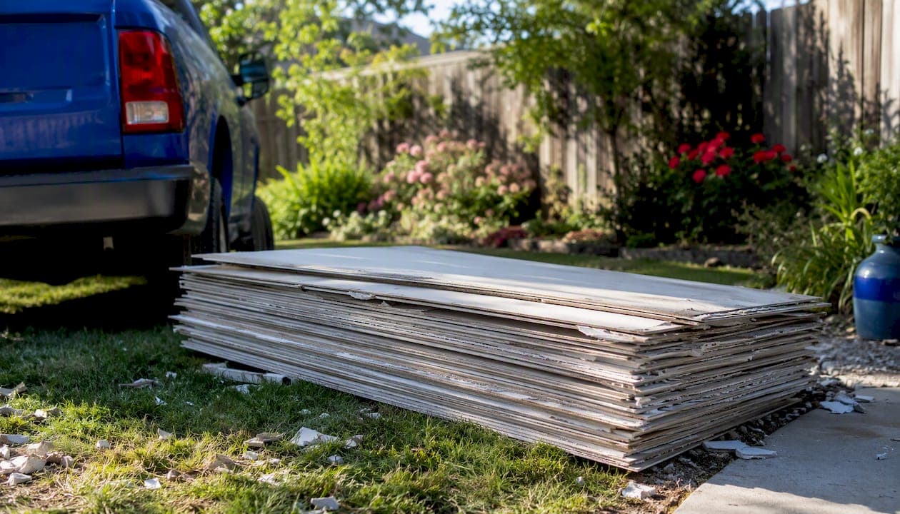 Drywall Disposal for Homeowners: Recycling, Costs, and Pickup