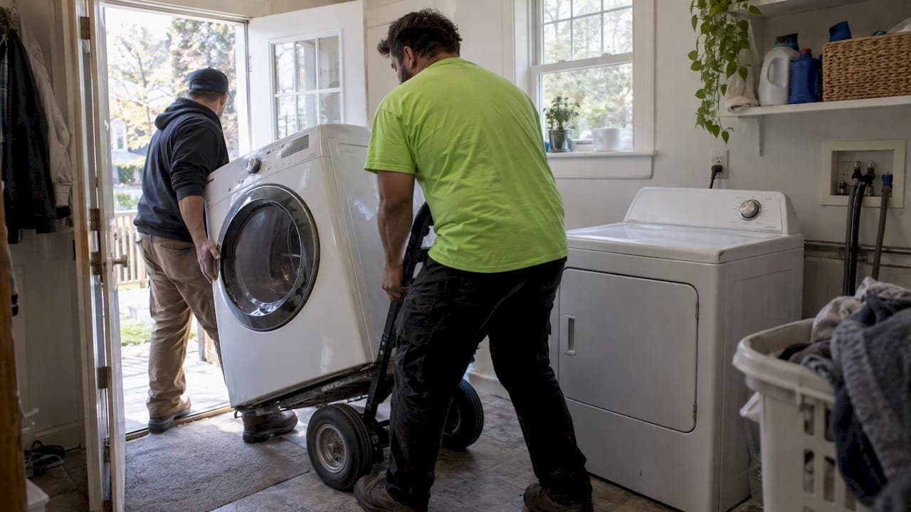 Washer and Dryer Disposal: Need It Gone Today? Choose Paid Pickup